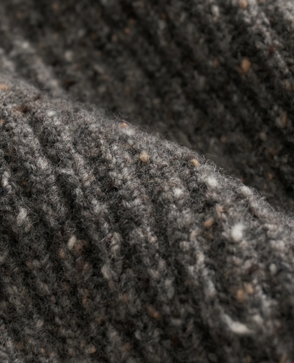 Merino Wool Donegal Shawl Cardigan, image 3