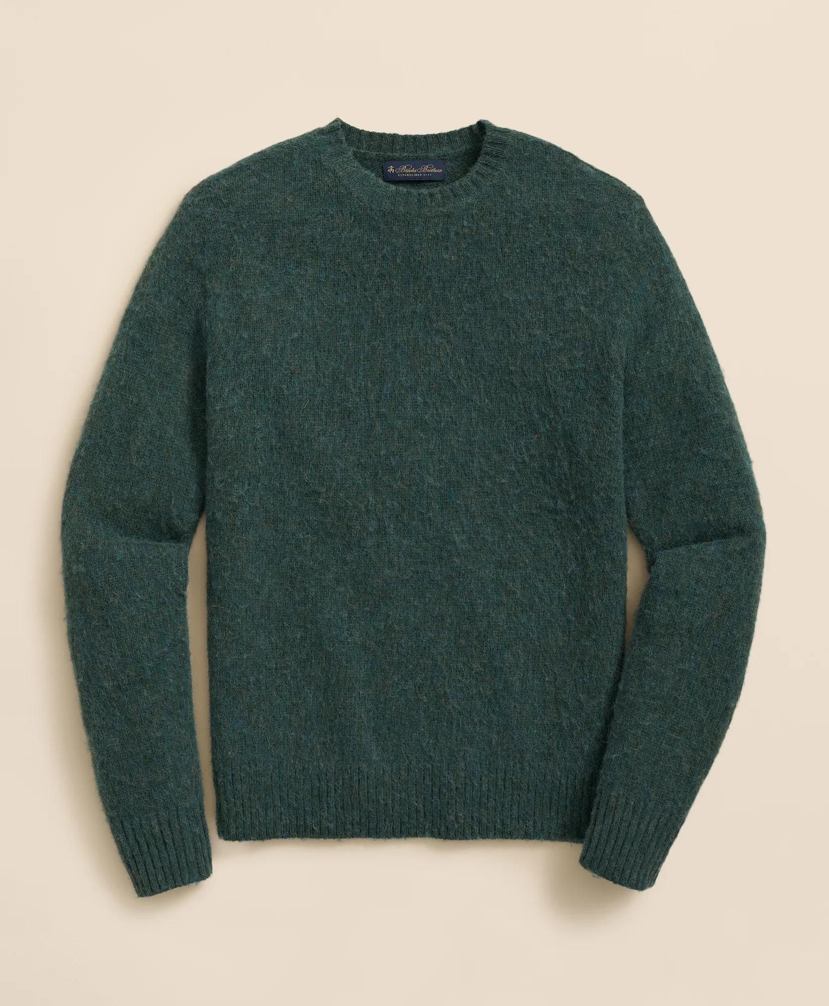Brushed Wool Crewneck Sweater, image 1
