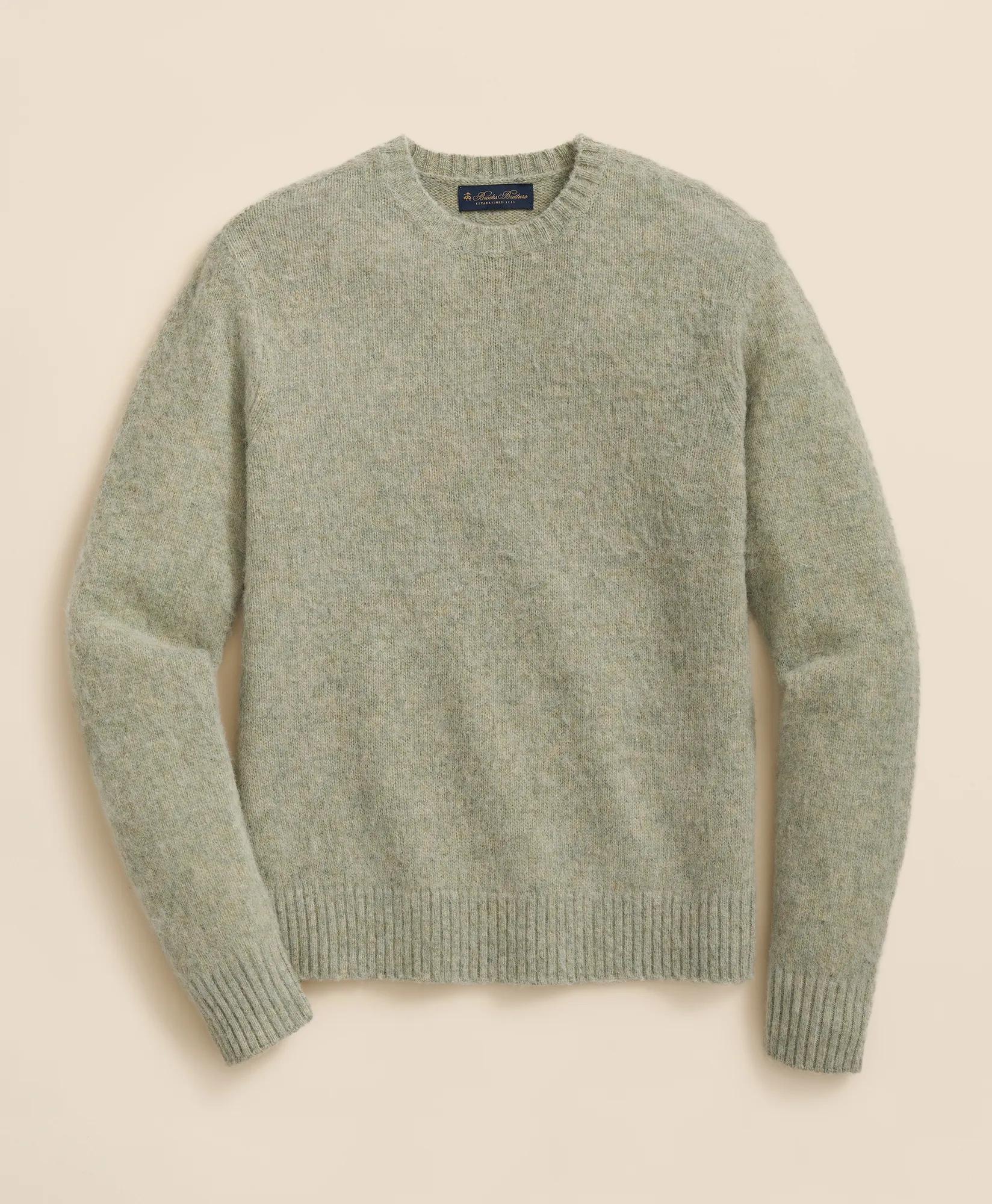 Brushed Wool Crewneck Sweater, image 1