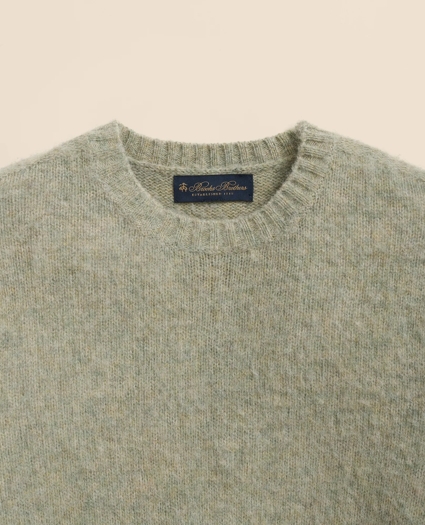 Brushed Wool Crewneck Sweater, image 2