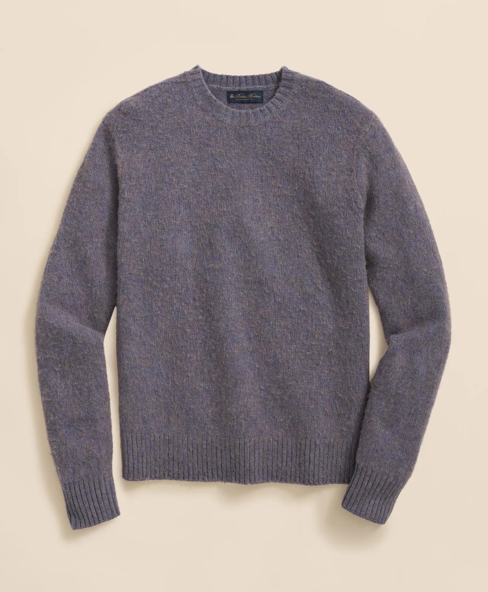 Brushed Wool Crewneck Sweater, image 1