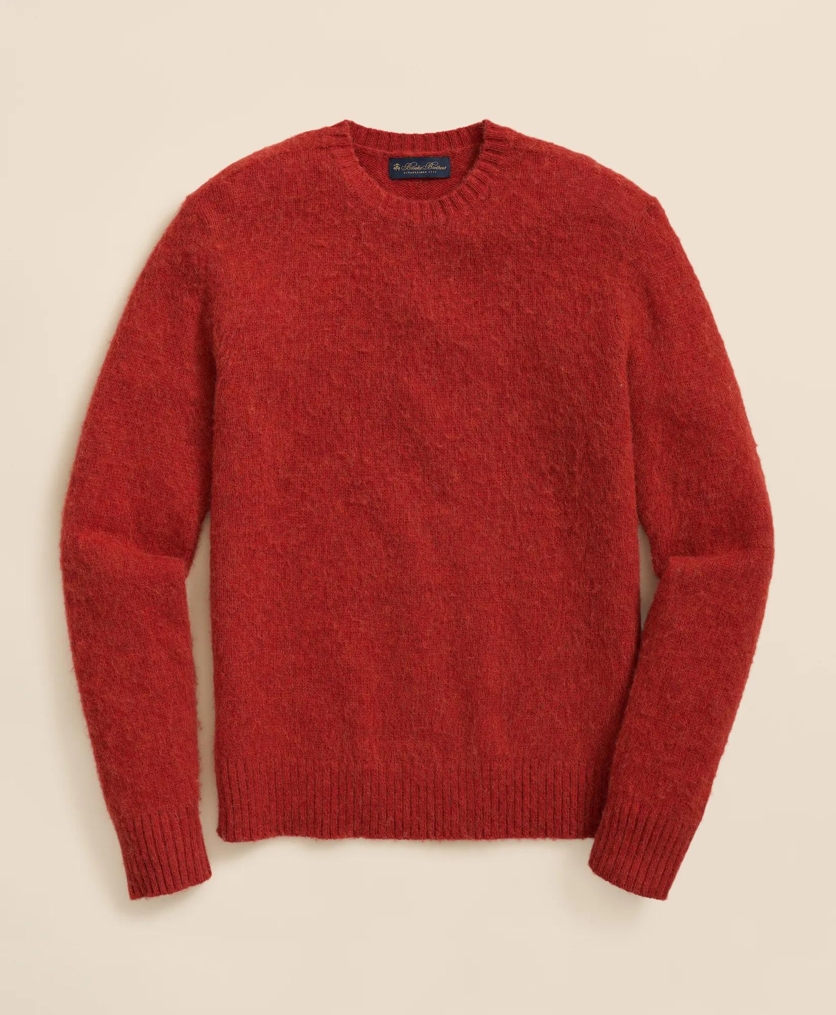 Brushed Wool Crewneck Sweater, image 1