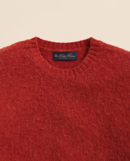 Brushed Wool Crewneck Sweater, image 2
