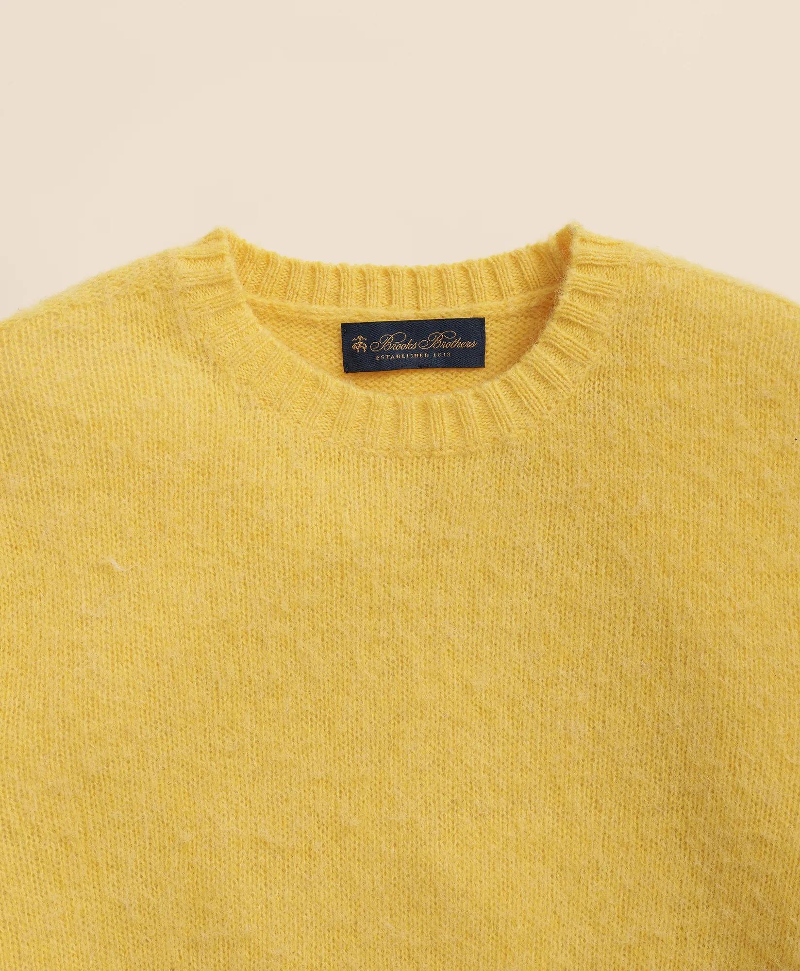 Brushed Wool Crewneck Sweater, image 2