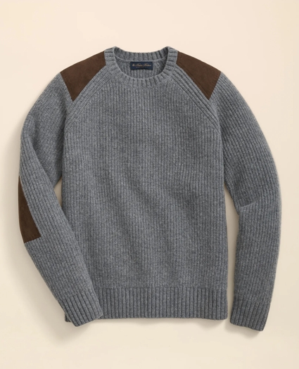 Lambswool Military Sweater, image 1