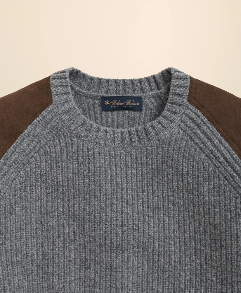 Lambswool Military Sweater