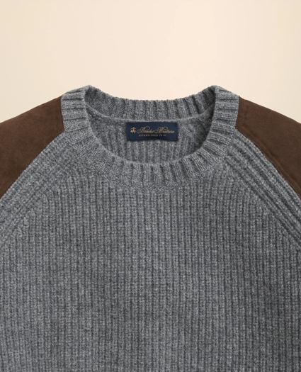 Lambswool Military Sweater, image 2