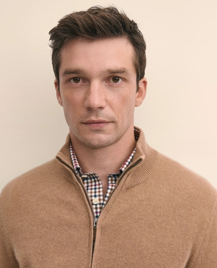 3-Ply Cashmere Full-Zip Cardigan, image 3