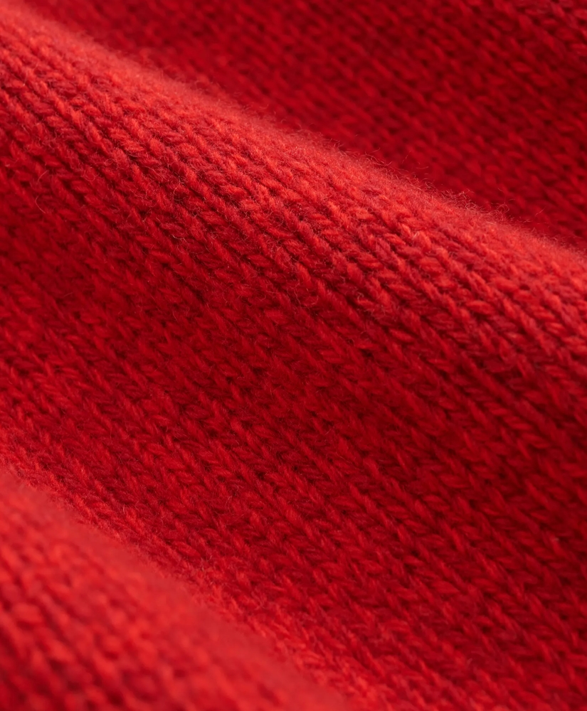 Merino Wool Polo Shawl Collar Sweater, image 3