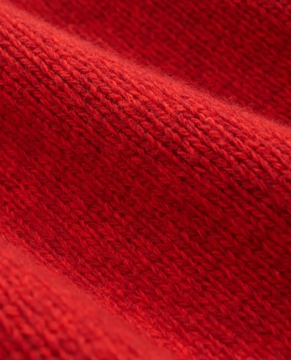 Merino Wool Polo Shawl Collar Sweater, image 3