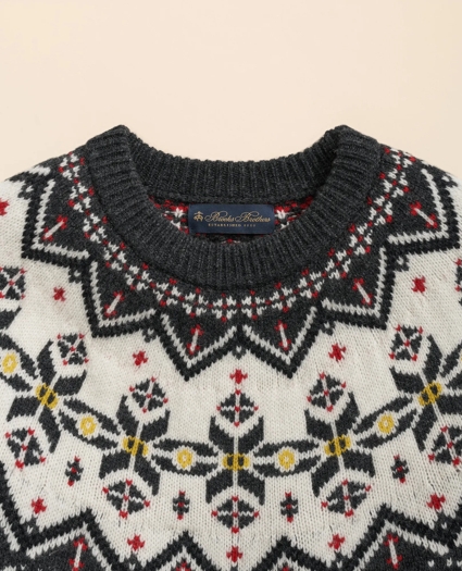 Merino Wool Archive Fair Isle Sweater, image 2