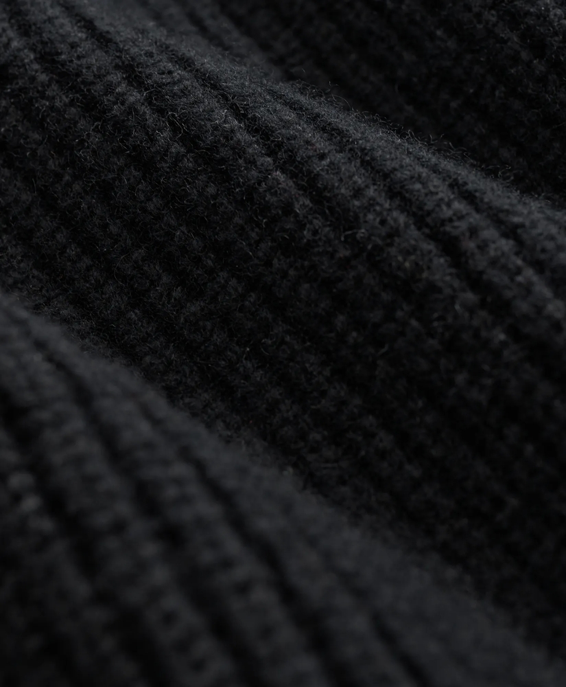 Wool Military Half-Zip Sweater, image 3