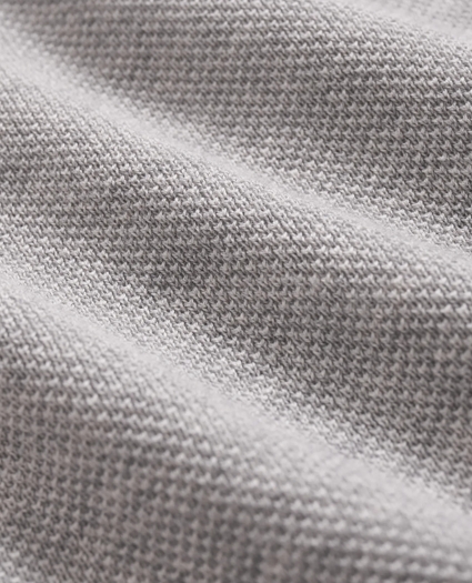 Supima® Cotton Johnny Collar Sweater, image 3