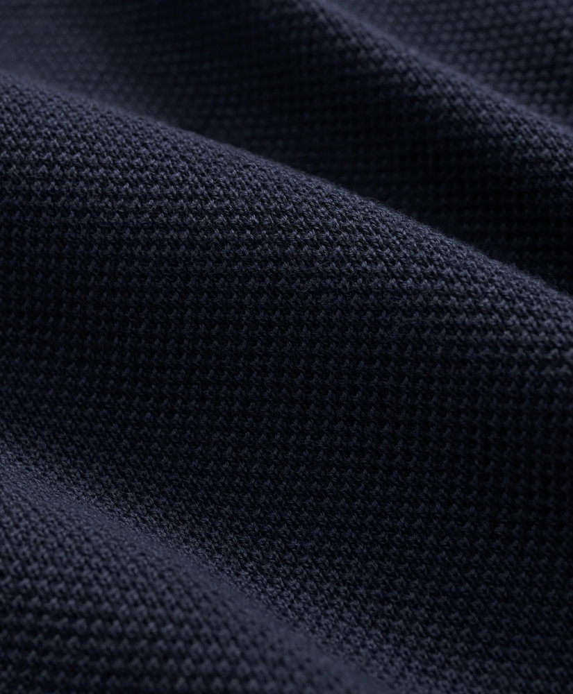 Supima® Cotton Johnny Collar Sweater, image 3