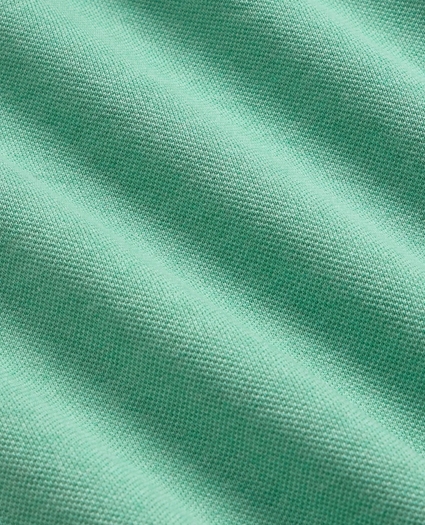 Supima&reg; Cotton Pique Crewneck Sweater, image 6