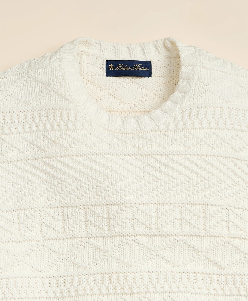 Supima&reg; Cotton Gansey Knit Sweater, image 8