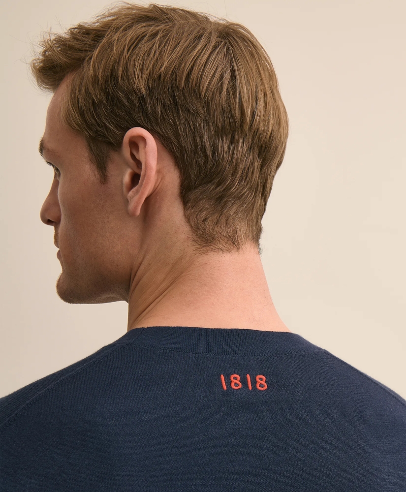 Supima&reg; Cotton Mariner Stripe Sweater, image 5