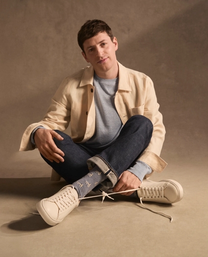 Linen-Cotton-Cashmere Sweatshirt Sweater, image 2