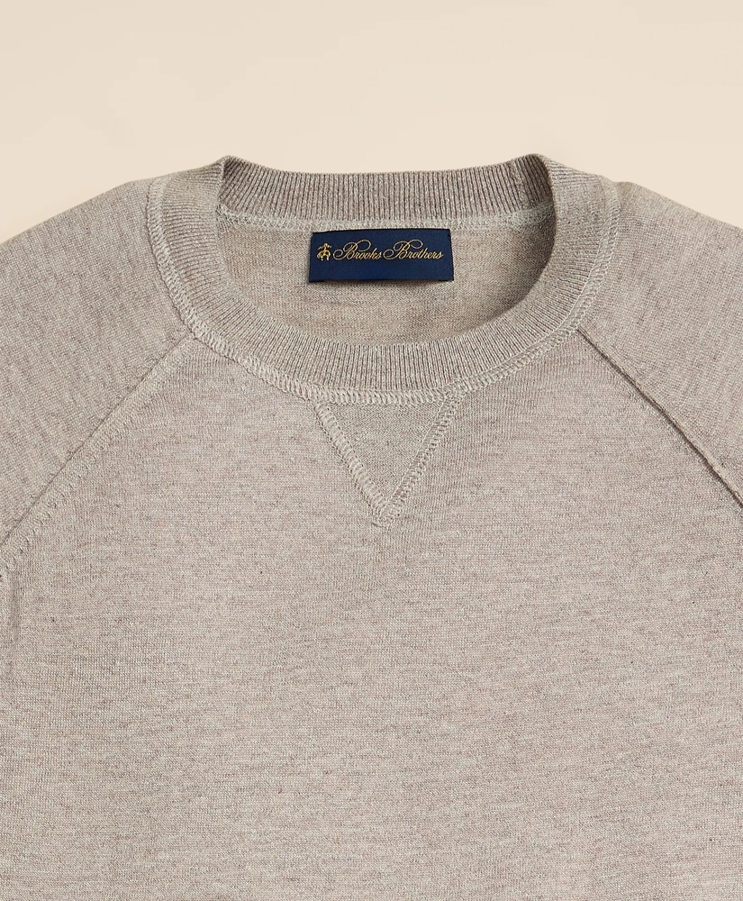 Linen-Cotton-Cashmere Sweatshirt Sweater, image 6