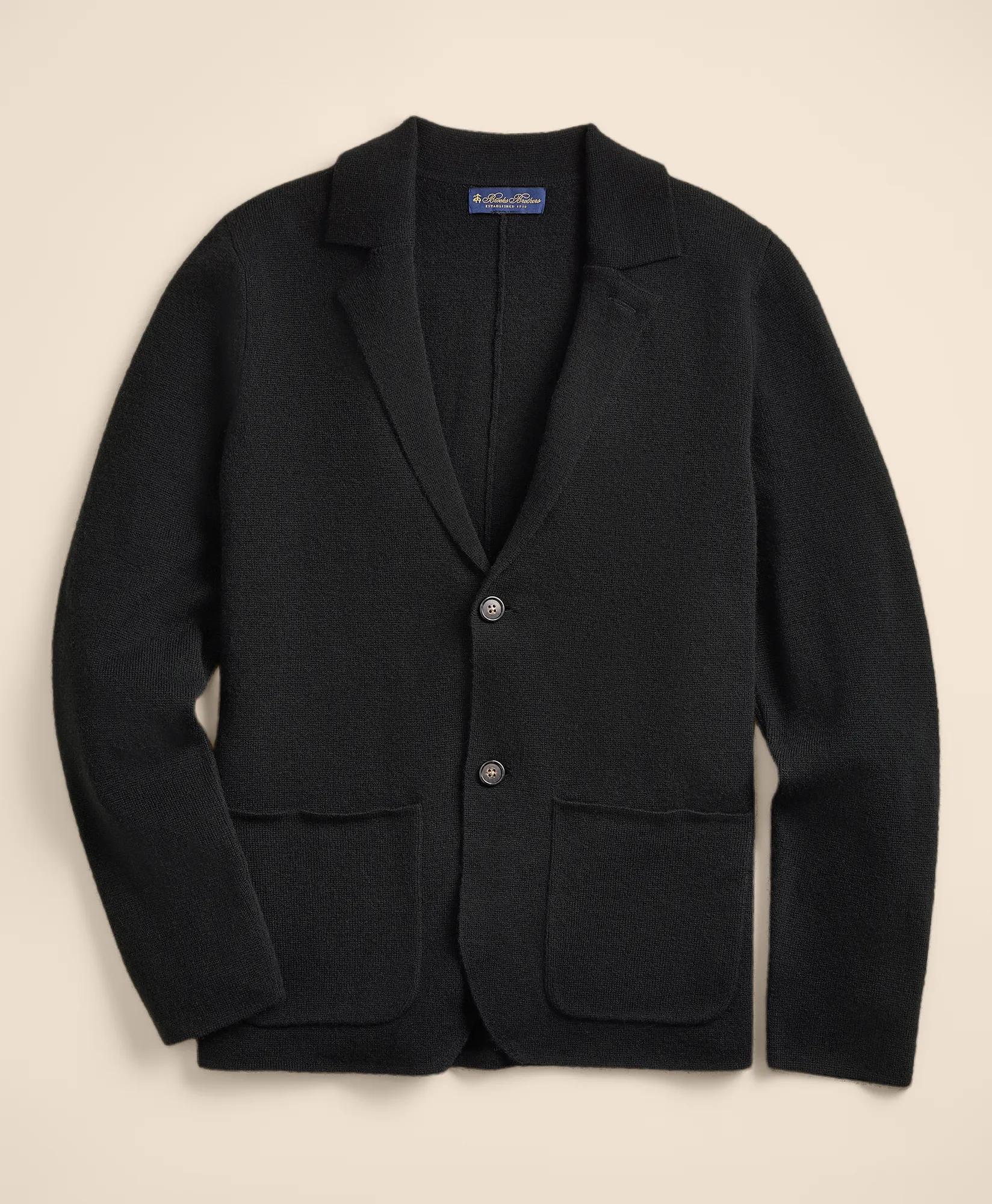 3-Ply Cashmere Cardigan Blazer, image 1