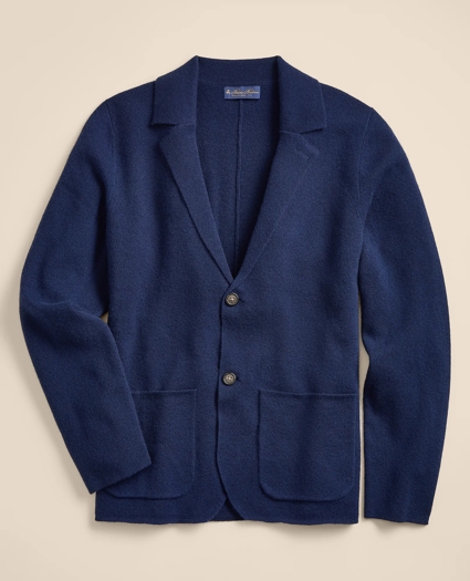 3-Ply Cashmere Cardigan Blazer, image 1