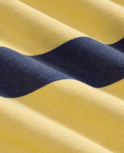 Supima&reg; Cotton Chest-Stripe Sweater, image 3