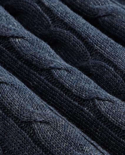 Linen Cable Knit Sweater, image 7
