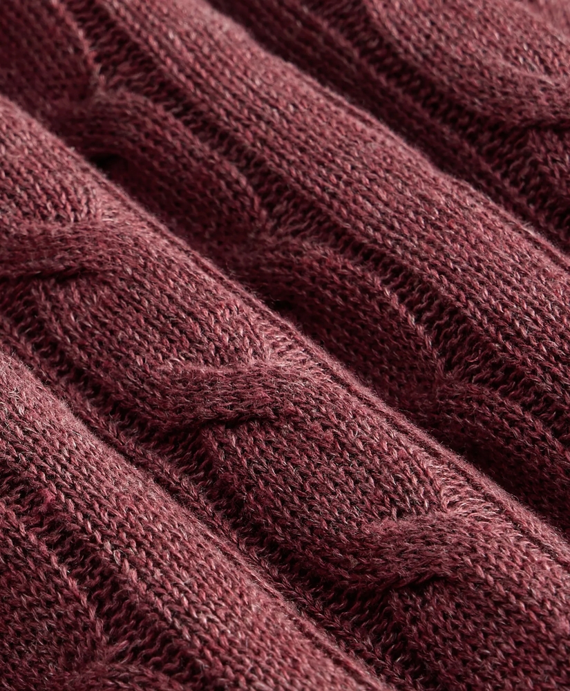 Linen Cable Knit Sweater, image 3