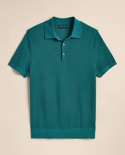 Supima&reg; Cotton Pique Polo Sweater