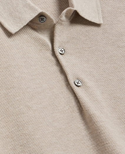 Supima&reg; Cotton Pique Polo Sweater, image 5