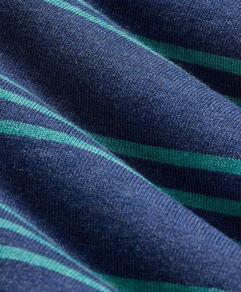 Supima&reg; Cotton Heathered Stripe Sweater, image 6
