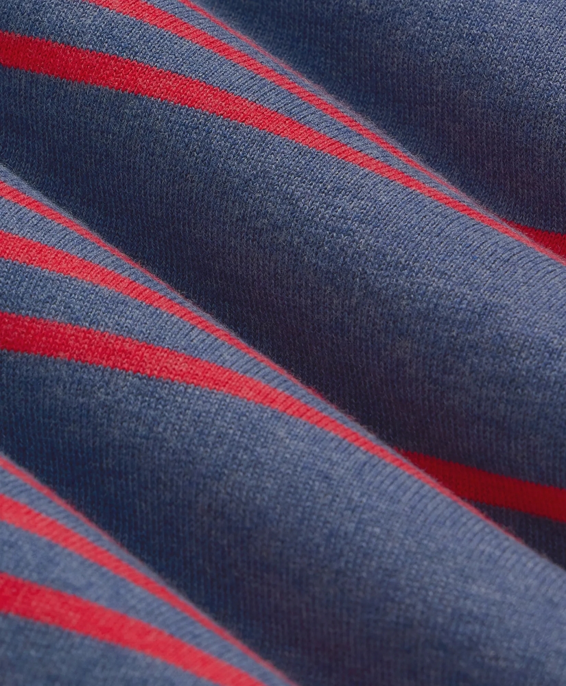Supima&reg; Cotton Heathered Stripe Sweater, image 3