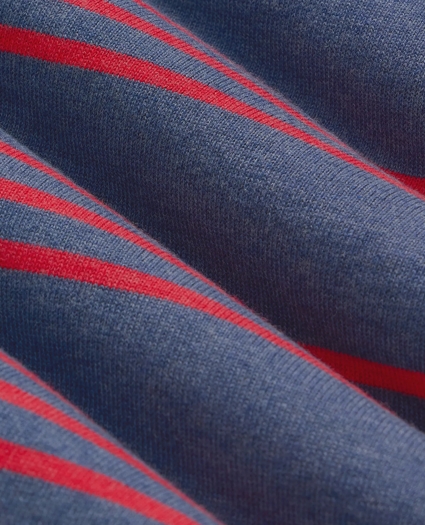 Supima&reg; Cotton Heathered Stripe Sweater, image 3