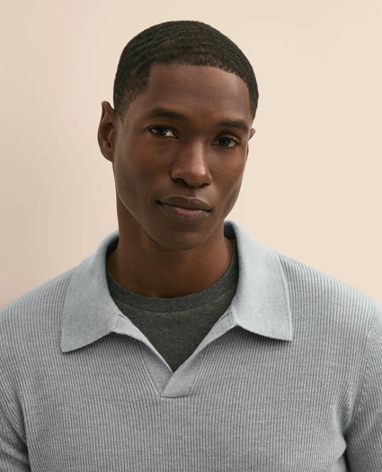 Performance Series Johnny Collar Sweater, image 2