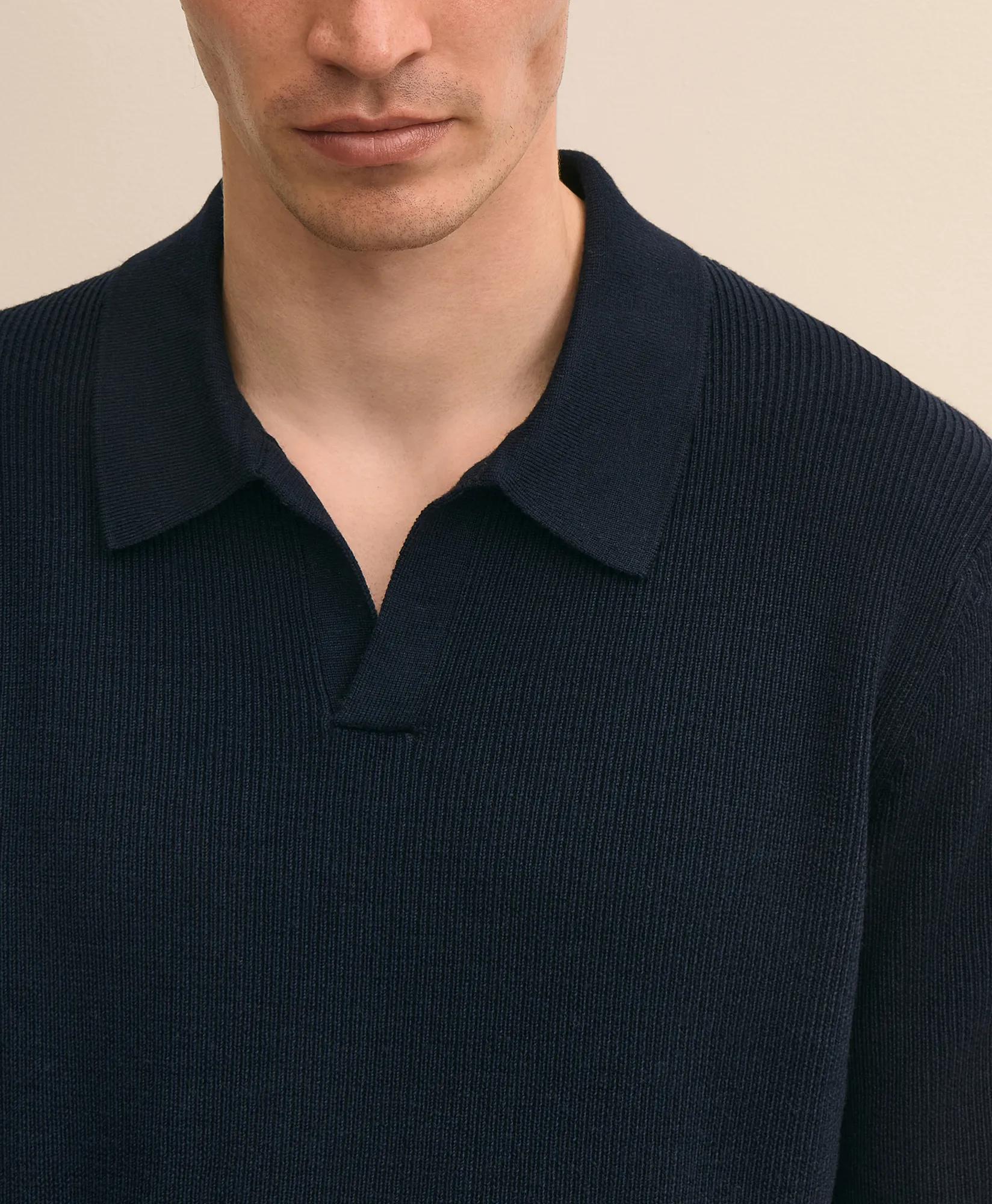 Performance Series Johnny Collar Sweater, image 2