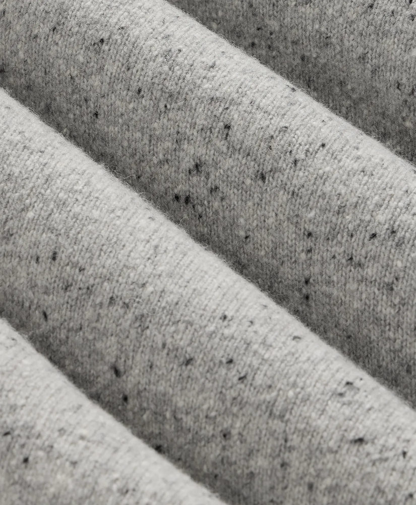 Merino Wool Shoulder-Patch Henley Sweater, image 6