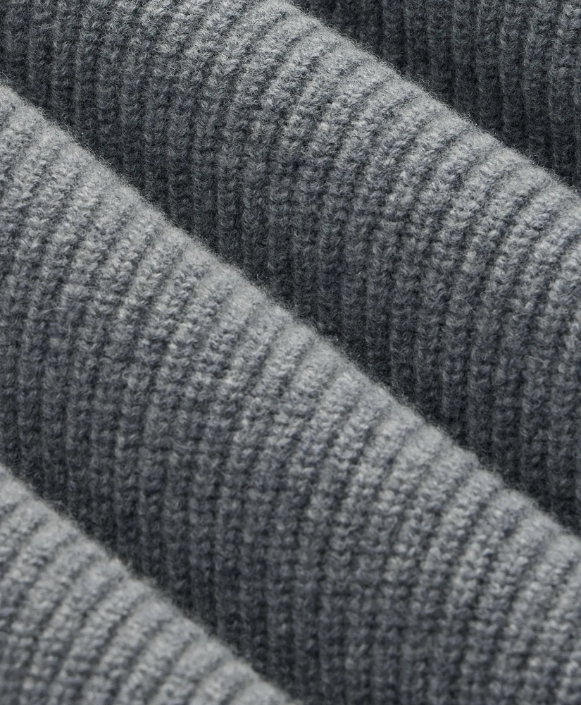 Wool Quarter-Zip Military Sweater, image 8