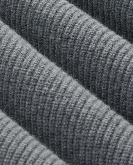 Wool Quarter-Zip Military Sweater, image 8