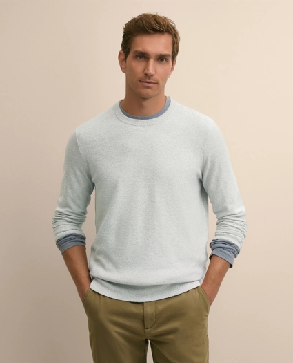 Silk Honeycomb Sweatshirt Sweater, image 1