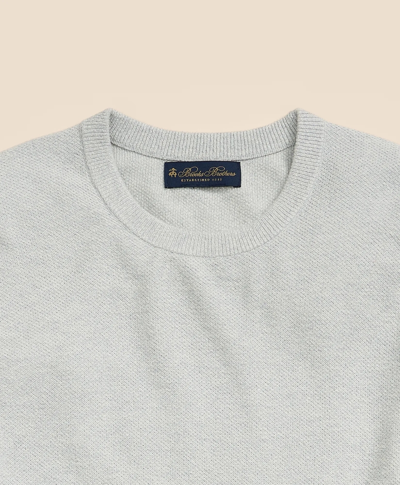 Silk Honeycomb Sweatshirt Sweater, image 5