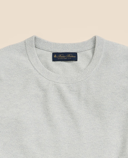 Silk Honeycomb Sweatshirt Sweater, image 5