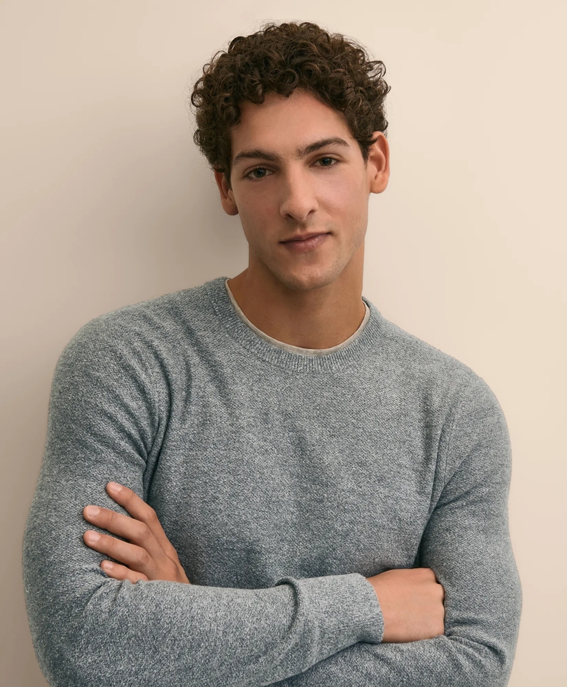 Silk Honeycomb Sweatshirt Sweater, image 3