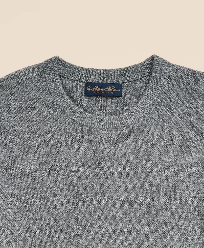 Silk Honeycomb Sweatshirt Sweater, image 5