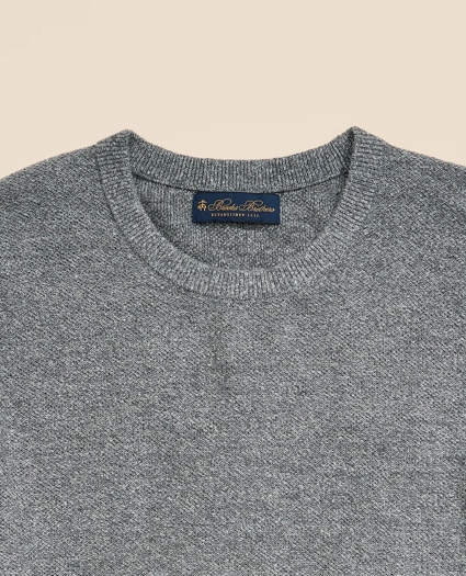 Silk Honeycomb Sweatshirt Sweater, image 5