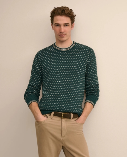 Cotton Birdseye 1818 Sweater, image 1
