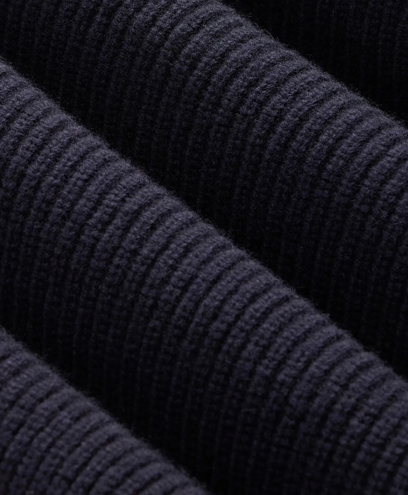 Lambswool Military Turtleneck Sweater, image 7