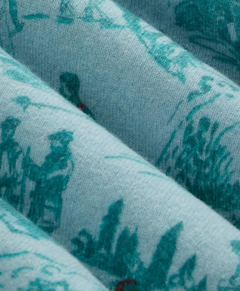 Merino Wool Ski-Motif Sweater, image 6