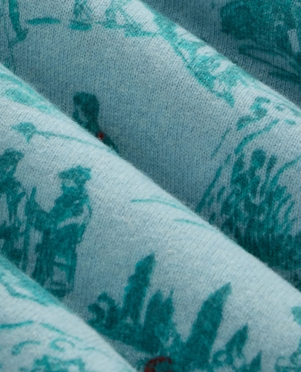 Merino Wool Ski-Motif Sweater, image 6