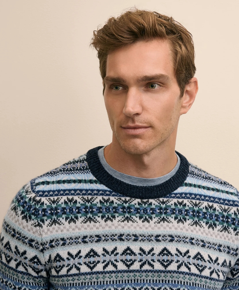 Lambswool Fair Isle Sweater, image 3