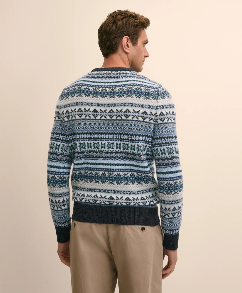 Lambswool Fair Isle Sweater, image 4